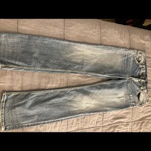 Silver Jeans, Gordie, mens tall size 33x36